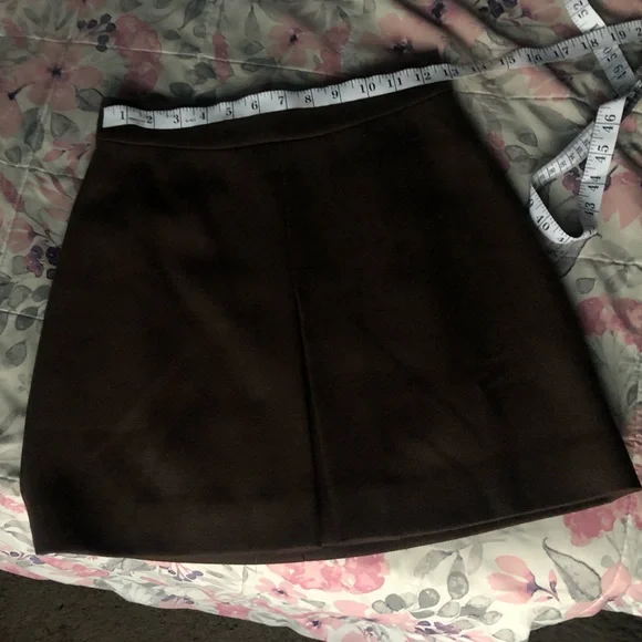 NWT Brown Wool J.Crew Mini Skirt - Picture 6 of 6